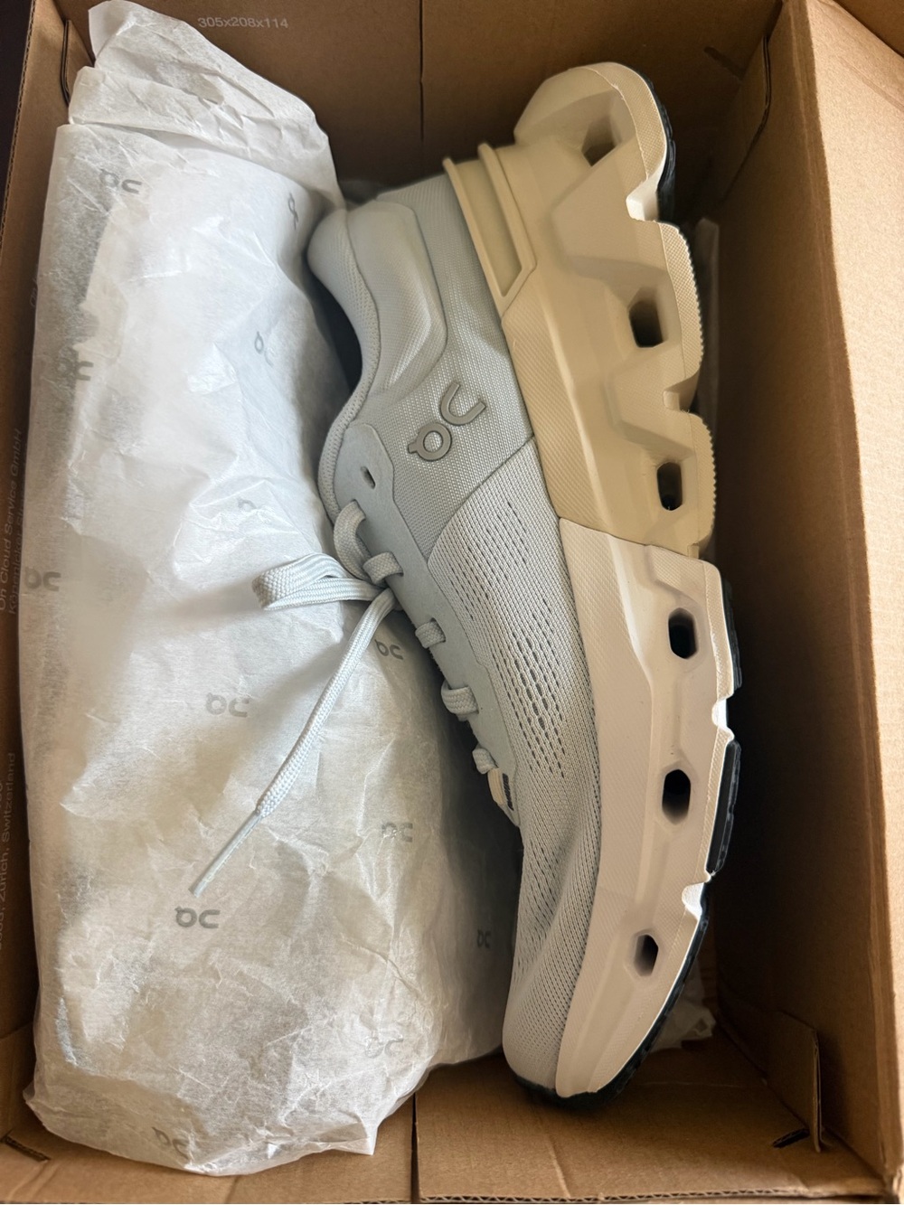 On Running Men’s Cloudnova Athletic Shoes - White & Cream